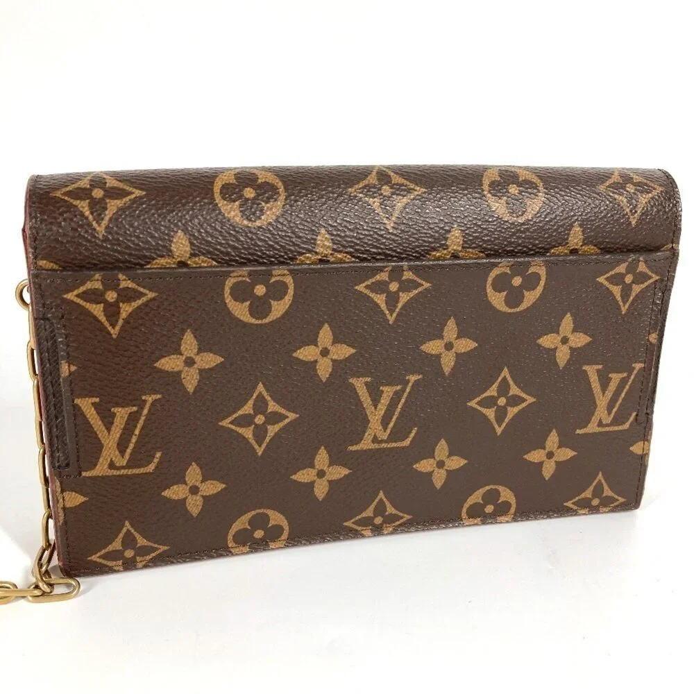 LOUIS VUITTON Brown Monogram Canvas Shoulder Bag